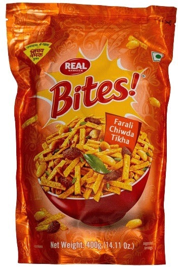Real Bites Farali Chiwda Tikha MirchiMasalay