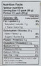 The Nutrition Facts of Regal Kitchen Kashmiri Rajma 