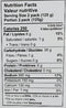 The Nutrition Facts of Regal Kitchen Vegetable Biryani 