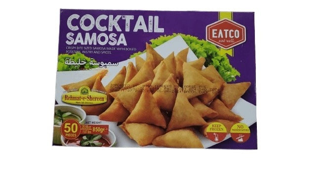 Rehmat-e-Shereen Cocktail Samosa (50 pcs) | MirchiMasalay
