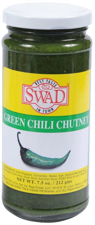 Swad Green Chilli Chutney MirchiMasalay