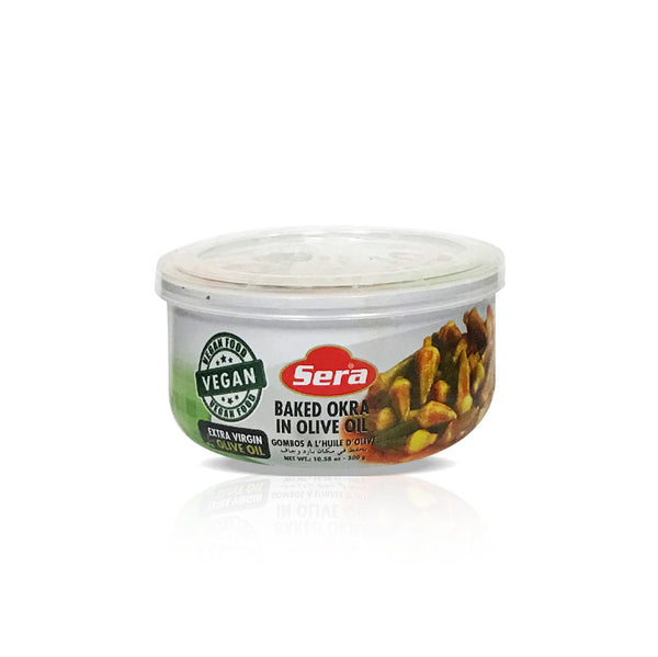 Sera Baked Okra Olive Oil MirchiMasalay