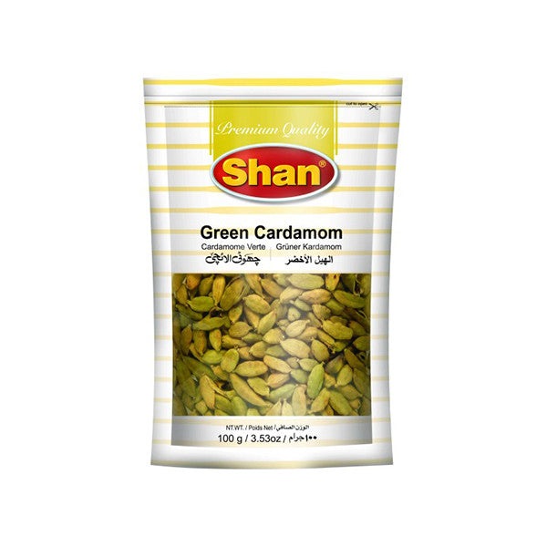Shan Green Cardamom Whole MirchiMasalay