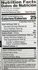 The Nutrition Facts of Shan Biryani 