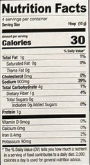 The Nutrition Facts of Shan Chicken White Karahi 
