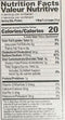 The Nutrition Facts of Shan Chinese Chop Suey 