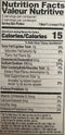 The Nutrition Facts of Shan Chinese Sweet And Sour 