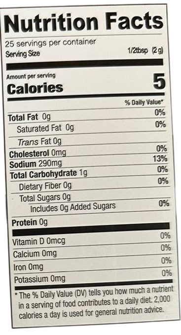 The Nutrition Facts of Shan Fruit Chaat 