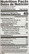 The Nutrition Facts of Shan Korma 