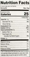 The Nutrition Facts of Shan Tikka Seekh Kabab BBQ Mix 