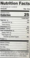 The Nutrition Facts of Shan Vegetable Masala 