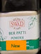 Swad Ber Patti Powder (Palm Leaves Powder) MirchiMasalay