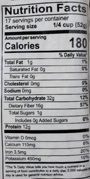 The Nutrition Facts of Swad Horse Gram Brown Lentils 