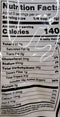 The Nutrition Facts of Swad Pineapple Ring 