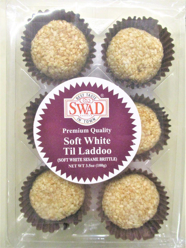 Swad Soft White Til Laddoo MirchiMasalay
