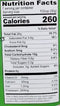 The Nutrition Facts of TOK Kerala Mixture 