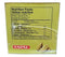 The Nutrition Facts of Tapal Green Tea Cardamom  (30 T-Bags) 