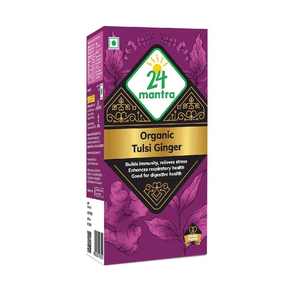 24 Mantra Organic Tulsi Ginger MirchiMasalay