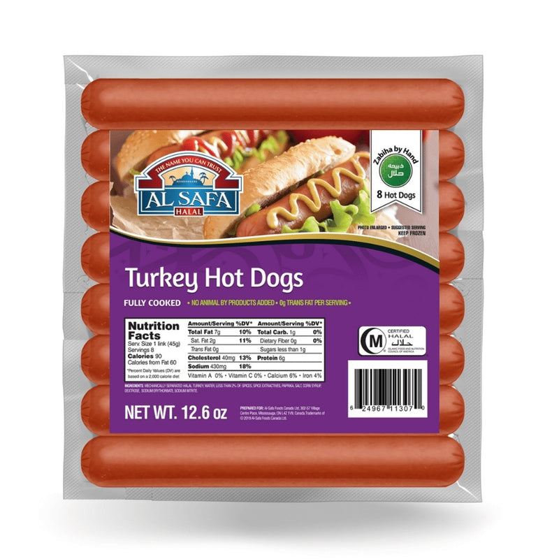 Al Safa Turkey Hot Dogs | MirchiMasalay