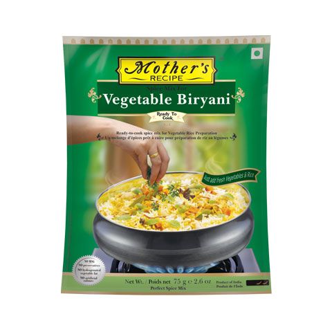 Mother's Recipe RTC Vegetable Biryani MirchiMasalay
