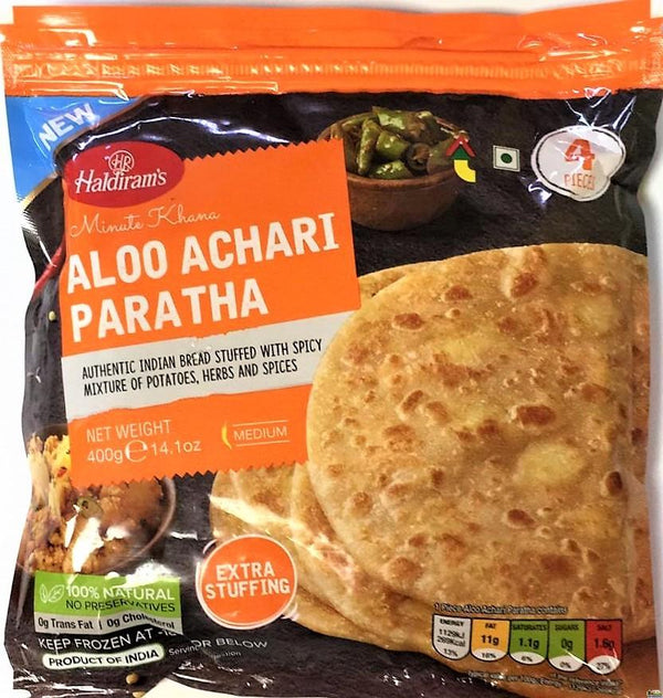 Haldirams Aloo Achari Paratha (4pcs) | MirchiMasalay