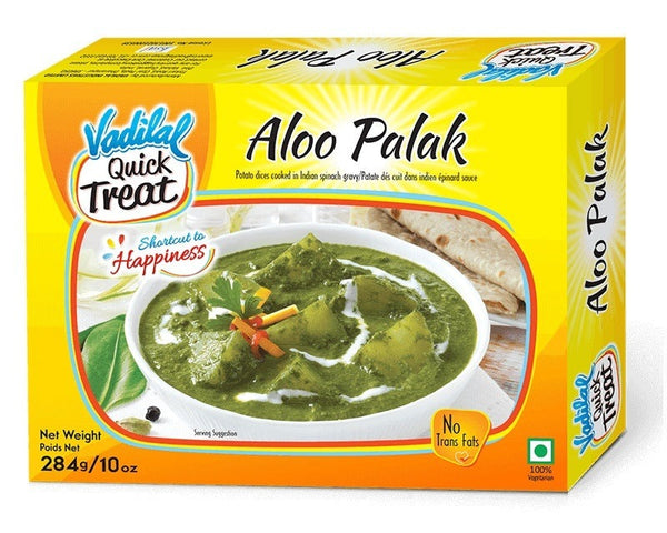 Vadilal quick Treat Aloo Palak | MirchiMasalay