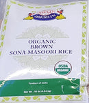 Swad Organic Brown Sona Masoori Rice MirchiMasalay