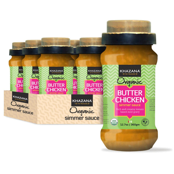 Khazana Organic Butter Chicken Simmer Sauce ITU Grocers Inc.