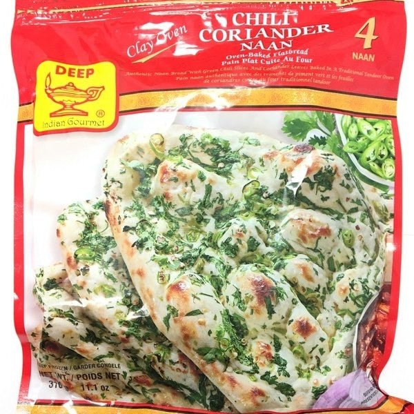 Deep Chilli Coriander Naan | MirchiMasalay