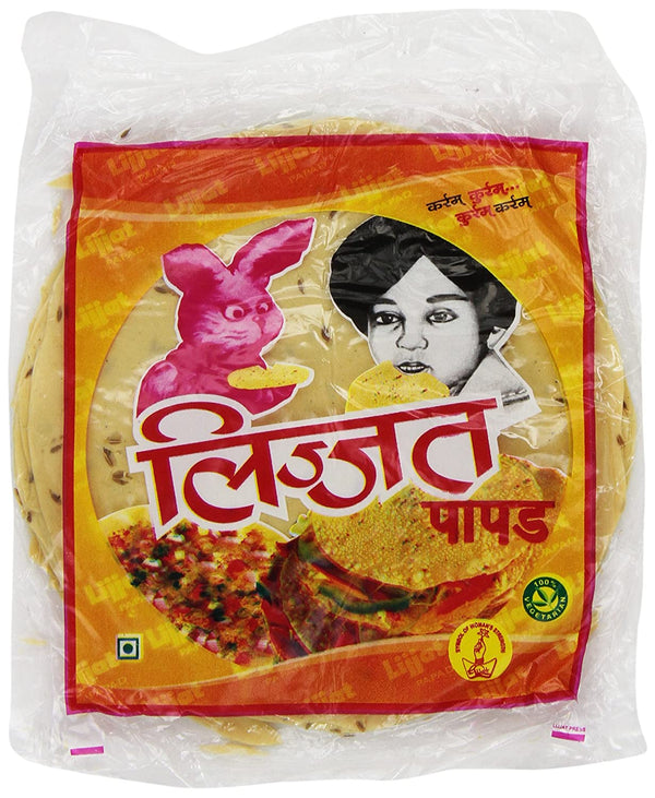 Lijjat Cumin Papad MirchiMasalay