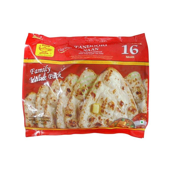 Deep Tandoori Naan  Family Pack (16pcs) | MirchiMasalay