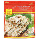 Deep Cheese & Spinach stuffed Naan (2pcs) | MirchiMasalay