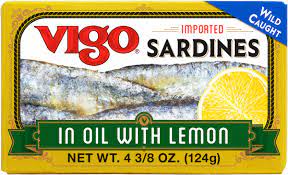 Vigo Sardines in Oil with Lemon MirchiMasalay