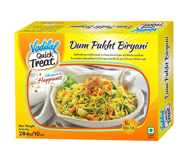 Vadilal quick Treat Dum Pukht Biryani | MirchiMasalay
