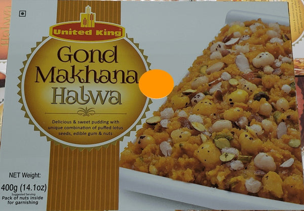 United King Gondh Makhana Halwa MirchiMasalay
