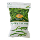Deep Green Chillies Fresh Farms