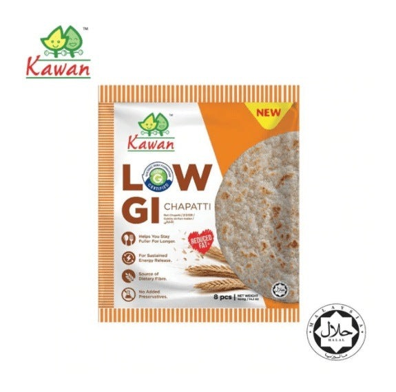 KAWAN Low GI Chapati Value Pack (16 pcs) | MirchiMasalay
