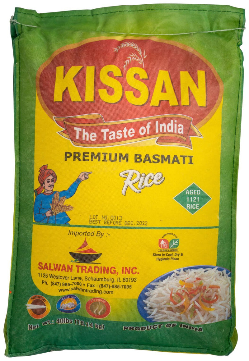 The Nutrition Facts of Kissan Premium Basmati Rice