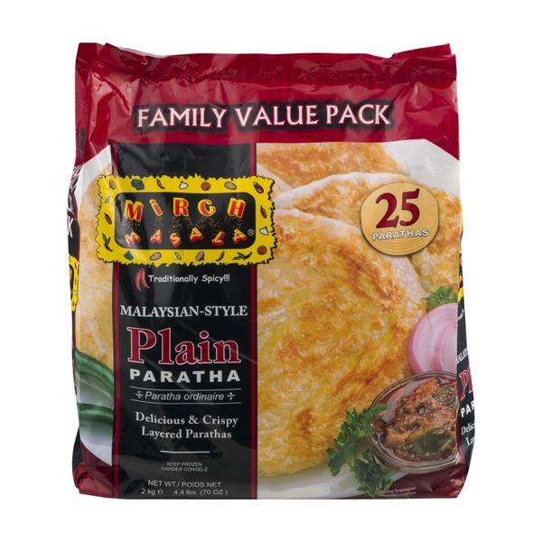 Mirch Masala Plain Paratha (25pcs) | MirchiMasalay