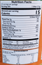 The Nutrition Facts of Mother's Recipe Ginger Garlic Paste Large 