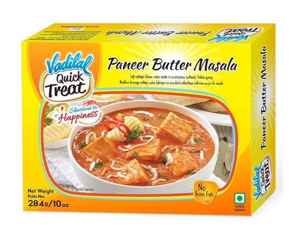 Vadilal quick Treat Paneer Butter Masala | MirchiMasalay
