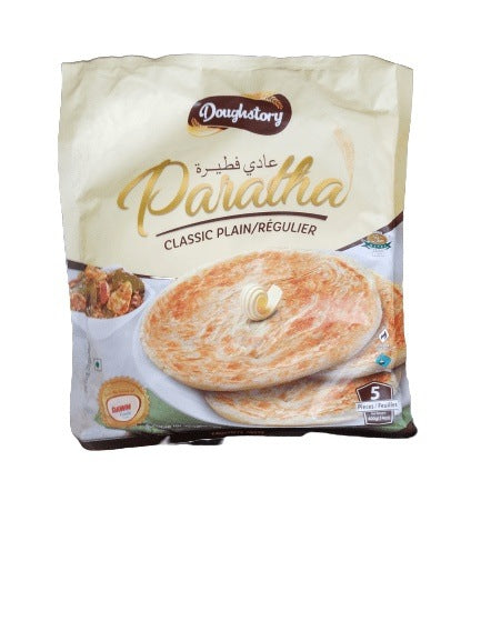 Doughstory Plain Paratha (5pcs) | MirchiMasalay