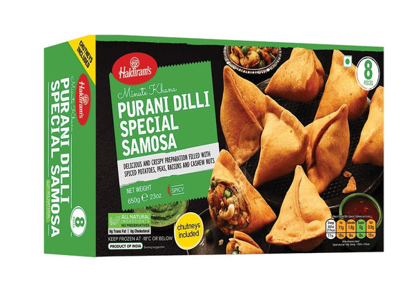 Haldiram's Puraani Dilli Special Samosa (8pcs) | MirchiMasalay
