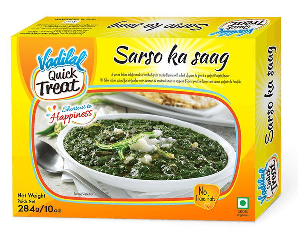 Vadilal quick Treat Sarso Ka Saag | MirchiMasalay