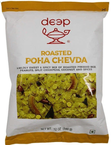 Deep Roasted Poha Chevda MirchiMasalay