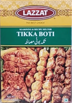 Lazzat Tikka Boti BBQ Masala MirchiMasalay