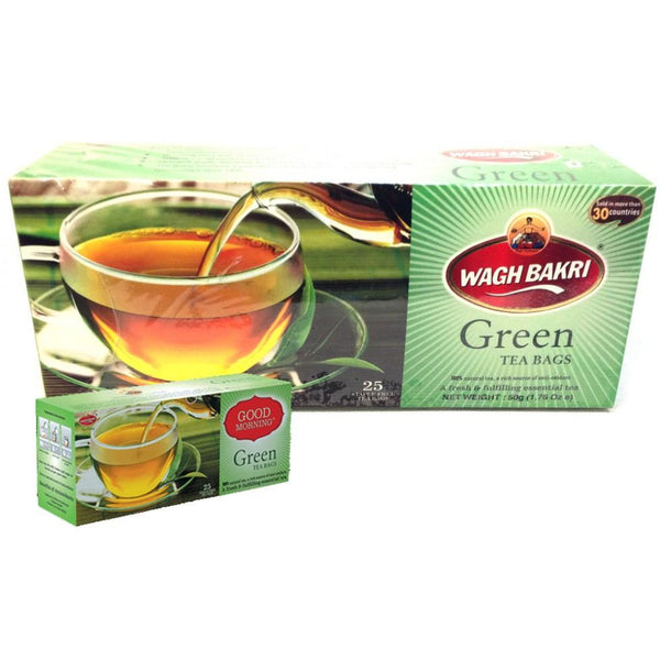 Wagh Bakri Green (25 T-Bags) MirchiMasalay